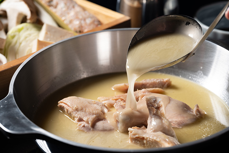 名物濃厚水炊き鍋